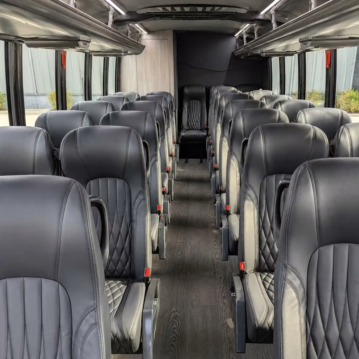 30 passenger minibus interior