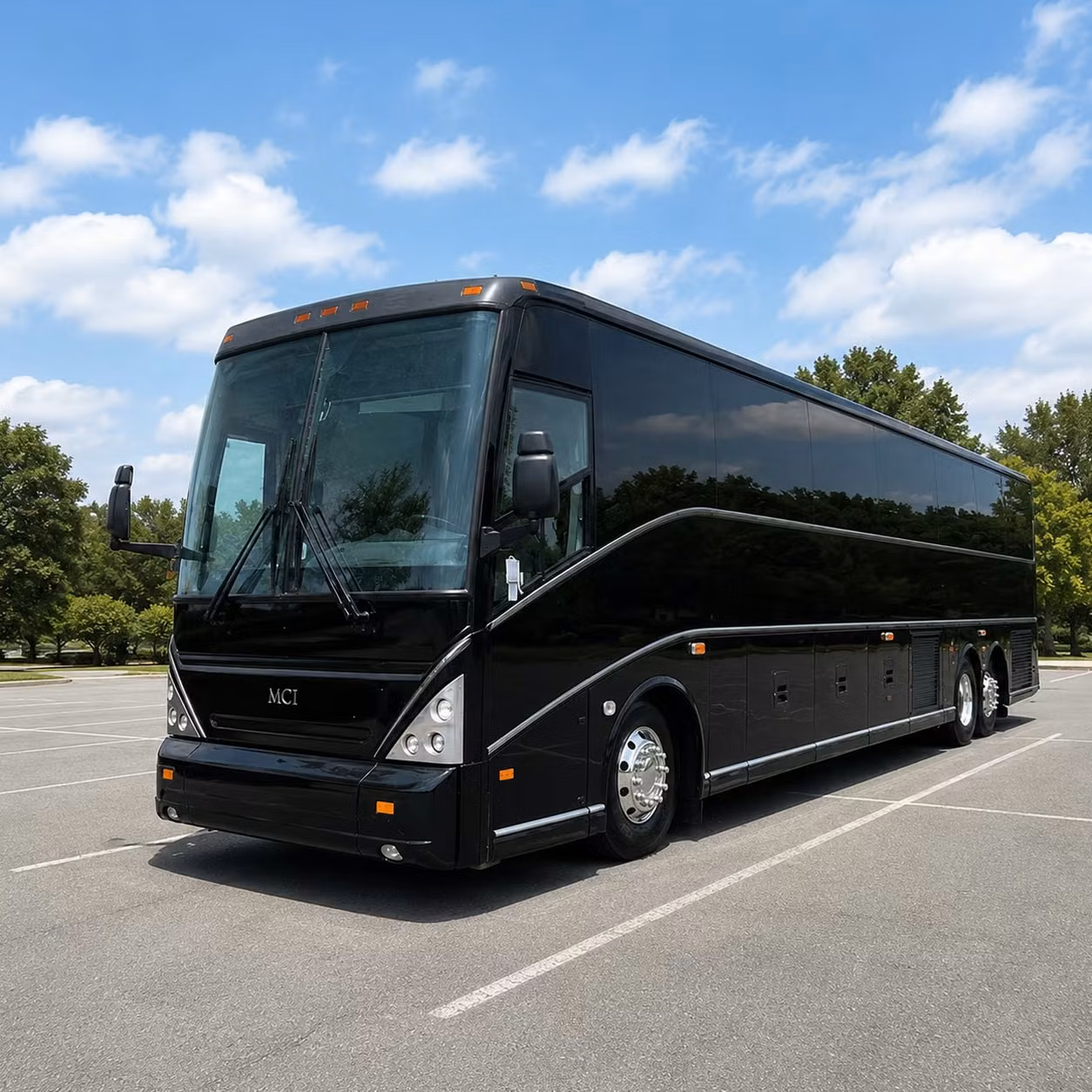 56 passenger charter bus
