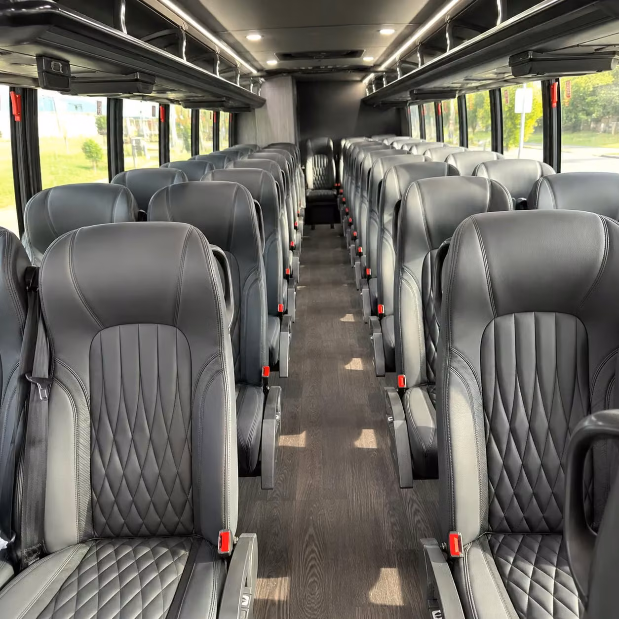 minibus rentals for small groups heading to local durham shows