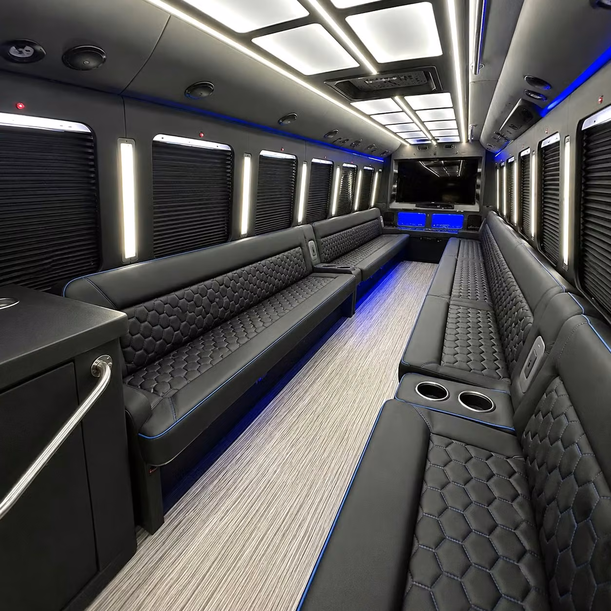 party bus interior