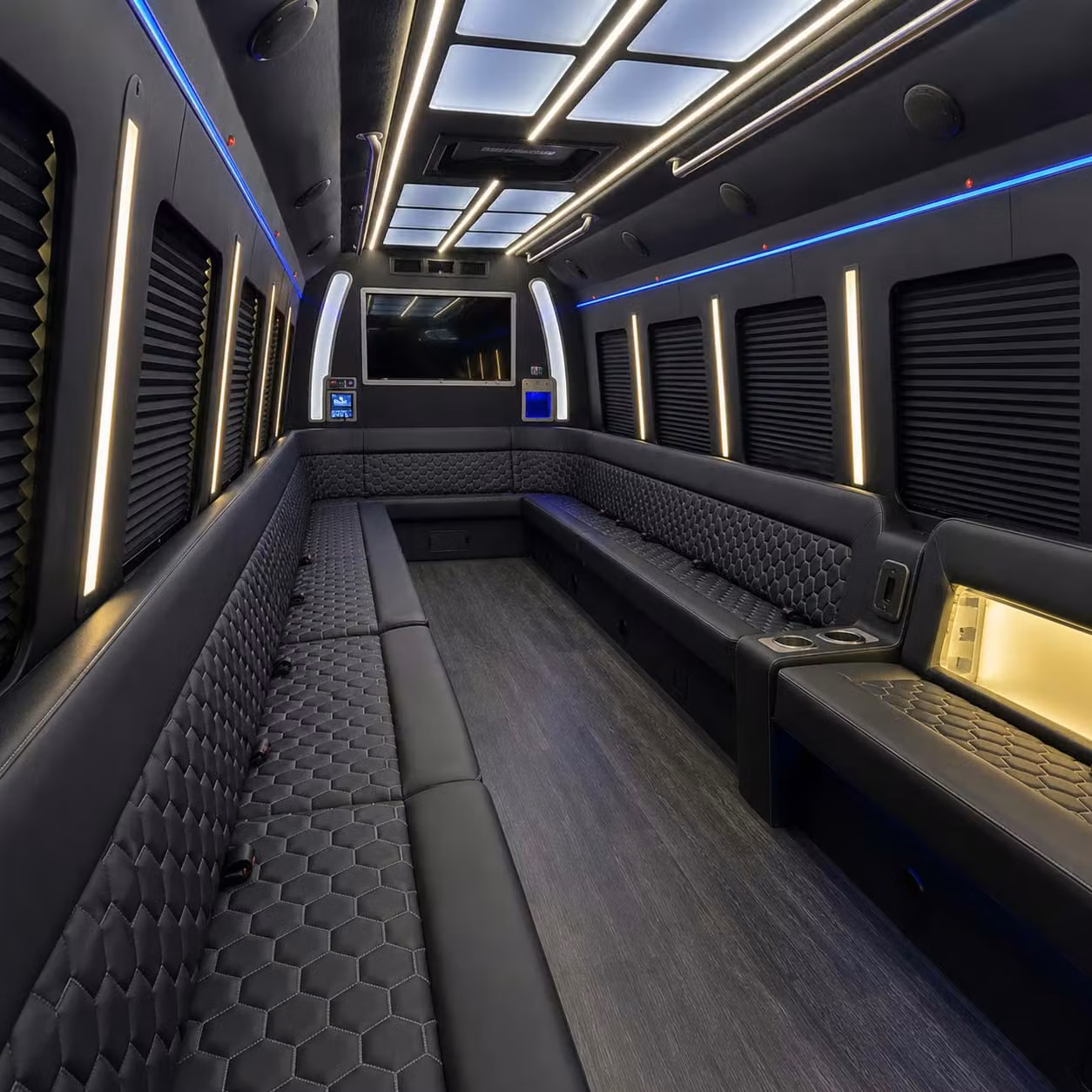 party bus rentals to koka booth amphitheatre and cary area venues