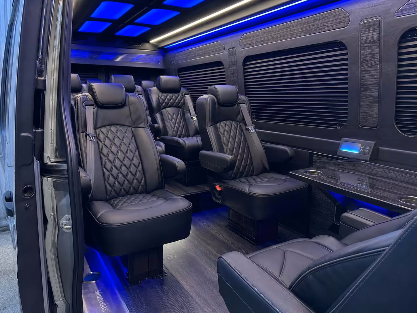 sprinter van transportation for groups and events across durham